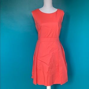 Coral Forever 21 Fit & Flare Dress